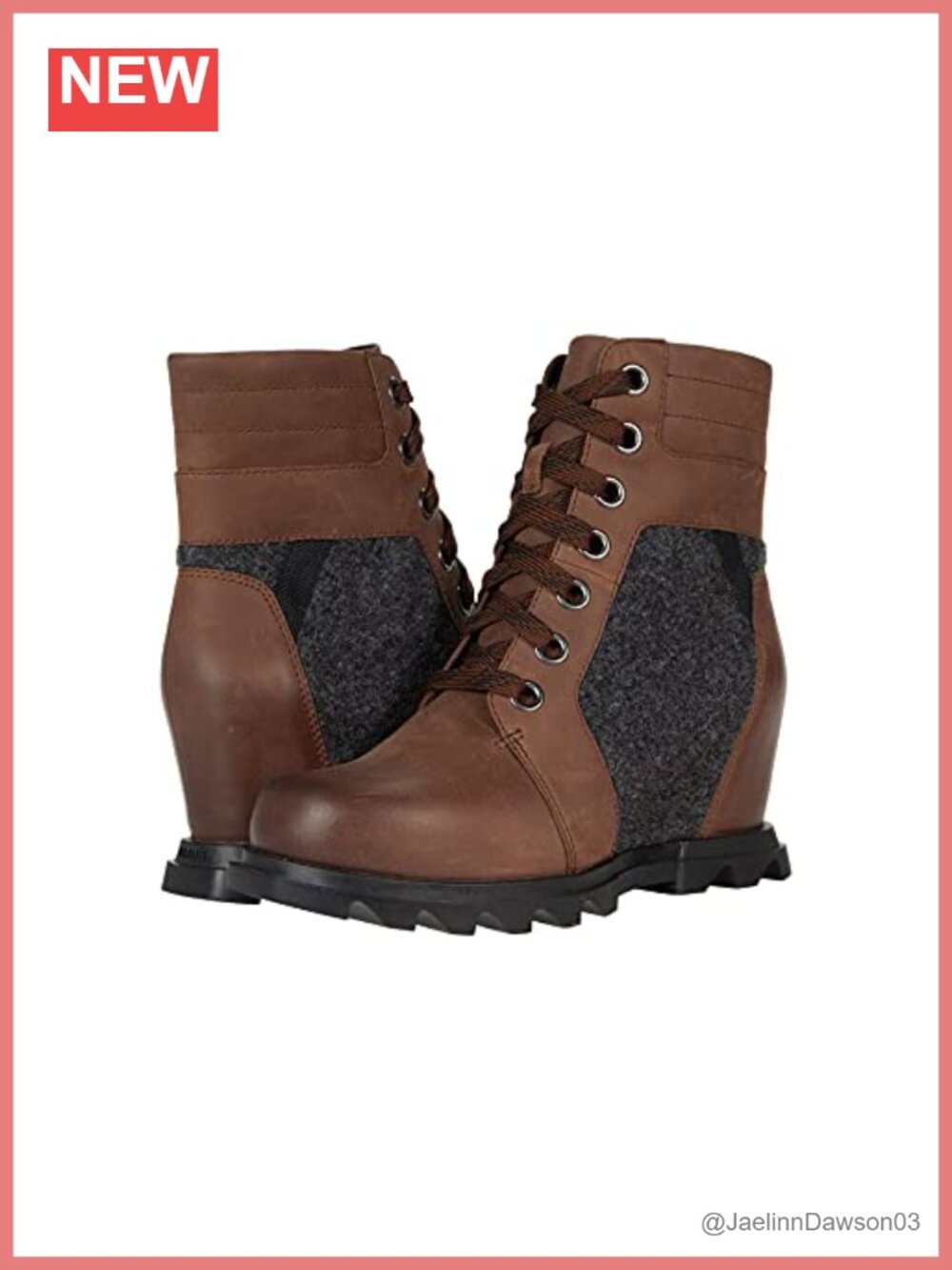 SOREL Joan of Arctic Wedge III Lexie Waterproof Ankle Booties